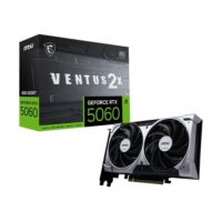 MSI VENTUS GeForce RTX 5060 8GB 2X OC GDDR7 PCIe 5.0 x16  Graphics Card