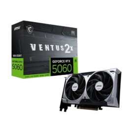 MSI VENTUS GeForce RTX 5060 8GB 2X OC GDDR7 PCIe 5.0 x16  Graphics Card