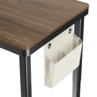 MXG Creatorlift – Ergonomic Height Adjustable Motorized Desk with Drawer, Wireless Charger & Cable Management Tray - Walnut - Image 8