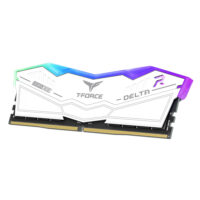 TeamGroup T-Force Delta RGB 16GB (2 x 8GB) 288-Pin PC RAM DDR5 6000 Memory White - Image 3