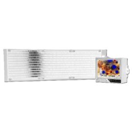 Thermalright Mjolnir Vision 360 White ARGB 360mm AIO Liquid CPU Cooler, IPS LCD Screen Without Fans