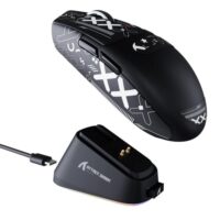 ATTACK SHARK G3PRO Tri-mode Wireless Gaming Mouse with Charge Dock 25000 DPI Ultra Lightweight Black - Image 2