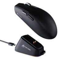 ATTACK SHARK G3PRO Tri-mode Wireless Gaming Mouse with Charge Dock 25000 DPI Ultra Lightweight Black