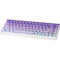 AULA HERO 68 HE 65% Wired Hot-Swappable Gaming Keyboard with Hall Effect Switch, 68 keys, Dragon King Magnetic Switches, 8000Hz Polling Rate, RGB Backlight, Purple Contours - Image 4