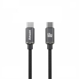 Amaze A40 Ultra Charge Type C To Type C Cable 60w 1m Black