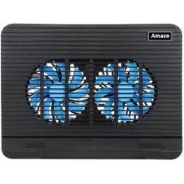 Amaze A512 Dual Fan Laptop Cooling Pad Black