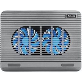 Amaze A512 Dual Fan Laptop Cooling Pad Gray