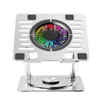 Amaze A525 RGB Laptop Aluminum Rotatable Cooling Stand