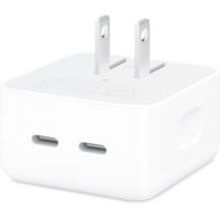 Apple MW2H3 35W Dual USB-C Port Compact Power Adapter - Image 3