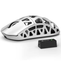 Attack Shark R3 46g Superlight Magnesium Alloy Wireless Gaming Mouse White - Image 2