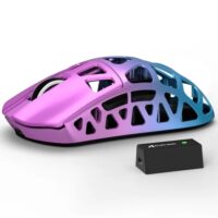 Attack Shark R3 46g Superlight Magnesium Alloy Wireless Gaming Mouse Purple Blue - Image 2