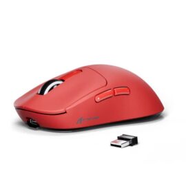 Attack Shark X3 Lightweight Wireless Gaming Mouse PAW3395 Superlight - Red