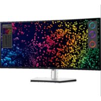 Dell UltraSharp 40" U4025QW 5K WUHD 120Hz Curved Thunderbolt Hub Monitor with Height-Adjustable Stand, and Built-In Ambient Light Sensor - Image 3