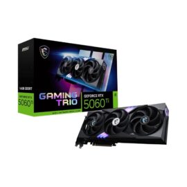 MSI GeForce RTX 5060 Ti 16GB GAMING TRIO OC GDDR7 PCIe 5.0 x16 Graphics Card
