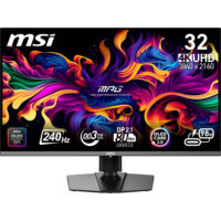 MSI MPG 322URX QD-OLED 31.5" 4K HDR 240 Hz Gaming Monitor