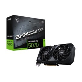 MSI SHADOW GeForce RTX 5070 12GB 2X OC GDDR7  PCIe 5.0 x16 Graphics Card