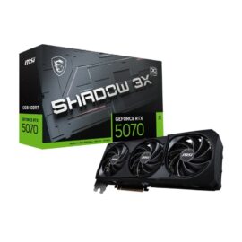 MSI SHADOW GeForce RTX 5070 12GB 3X OC GDDR7 PCIe PCIe 5.0 x16 Graphics Card