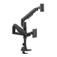 MXG VMA-24P Heavy-Duty Dual Stacked Gas Spring Monitor Arm (Up to 49" & 20kg per Screen) - Image 5