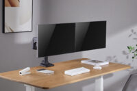 MXG VMA-24P Heavy-Duty Dual Stacked Gas Spring Monitor Arm (Up to 49" & 20kg per Screen) - Image 11