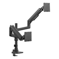 MXG VMA-24P Heavy-Duty Dual Stacked Gas Spring Monitor Arm (Up to 49" & 20kg per Screen) - Image 2