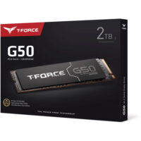 TeamGroup 2TB T-FORCE G50 NVMe PCIe 4.0 M.2 Internal SSD