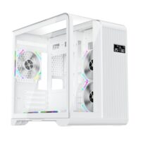 1st Player RT5 3 FC7 Fans Digital Display Case  White