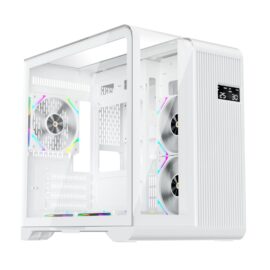 1st Player RT5 3 FC7 Fans Digital Display Case  White