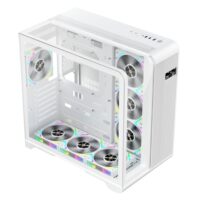 1st Player RT7 4 FS7 Fans Digital Display Case White - Image 2