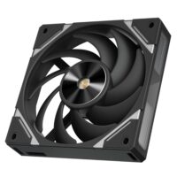 1st Player XF7 ARGB 120mm Single Case Fan - Black - Image 5