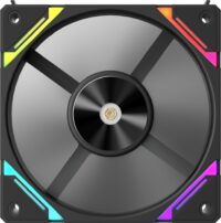 1st Player XF7 ARGB 120mm Single Case Fan - Black