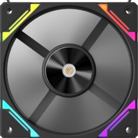1st Player XF7 ARGB 120mm Single Case Fan - Black