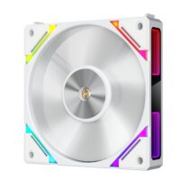 1st Player XF7 ARGB 120mm Single Case Fan - White - Image 2