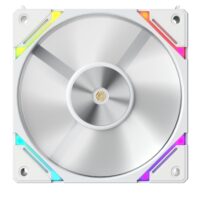 1st Player XF7 ARGB 120mm Single Case Fan - White