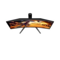 AOC C27G4H 27" Curved Gaming Monitor, FHD 1080p, 180Hz, AMD FreeSync, Black, Xbox PS5 Switch Compatible - Image 2