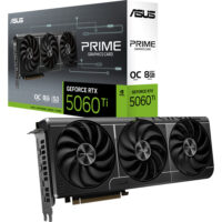 ASUS PRIME GeForce RTX 5060 Ti 8GB 128-Bit GDDR7 PCI Express 5.0 x8 DLSS 4.0 Graphics Card