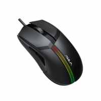 AULA F813pro Wired Gaming Mouse Full color Breathing Optical Ergonomic Gaming Mice Ergonomic Design Computer Mouse for Windows PC Gamers - Image 3