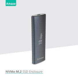 Amaze A222 Aluminium Alloy NVmE M.2 SSD Enclosure 10GBS - Gray