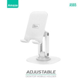 Amaze A565 Adjustable Destop mobile Holder - White