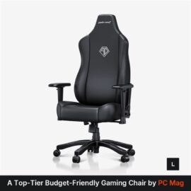 Anda Seat Novis Series Best Budget Ergonomic Large Gaming Chair Black
