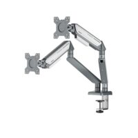 Anda Seat Stealth II Duo A6D-2S Ergonomic Monitor Arm White AD-W-A6D-2S-BW - Image 2
