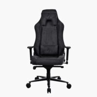 Arozzi Vernazza Soft Fabric Gaming Chair Pure Black