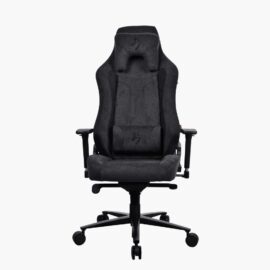 Arozzi Vernazza Soft Fabric Gaming Chair Pure Black
