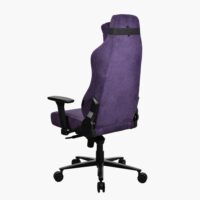 Arozzi Vernazza Soft Fabric Gaming Chair Purple - Image 4