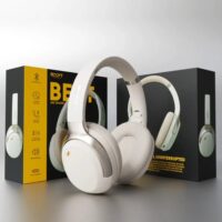 Boost Beat Wireless ANC Headset Beige - Image 2