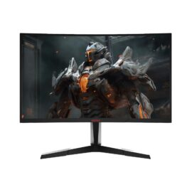 KOORUI 27E6QCA 27" 180Hz GTG 1ms QHD 100% sRGB, 90% DCI-P3, 1500R Curved Monitor, VA Display, Adaptive-Sync Technology, 16.7m Color Display, 2x HDMI / DP 2.1 Gaming Monitor