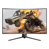 KOORUI G3221SC 32" 170Hz 1ms (MPRT), 300cd/㎡, 100% SRGB QHD 1500R Curved Gaming Monitor, VA Display, 90% DCI-P3, 21:9 Aspect Ratio AMD FreeSync Gaming Monitor