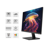 KOORUI N07 27" 4K 60Hz, UHD IPS Display 90% DCI-P3, Free-Sync & G-Sync Technology, VESA Compatible, 2x HDMI (2.0), 1x DisplayPort (1.2) | 10.7 billion 10 Bit HDR | Business | Professional Monitor - Image 3