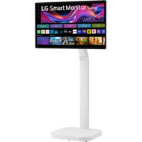 LG 32U889SA-W 32" 4K UHD 60Hz IPS Touchscreen DCI P3 95% Type-C PD 65W Smart Monitor Swing with Rolling Stand - Image 10