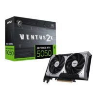 MSI GeForce RTX 5050 VENTUS 2X OC GDDR6  PCIe 5.0 x16 Interface Graphics Card