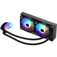 SAMA SL240 240mm RGB  PWM & FDB Fans Liquid Cooler - Black - Image 5